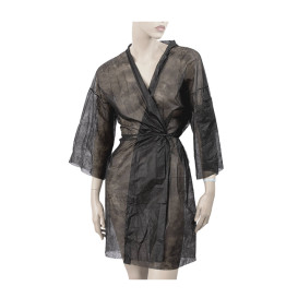 Bata Kimono en TST PP Tiras y Bolso Preto XL (1 Uds)