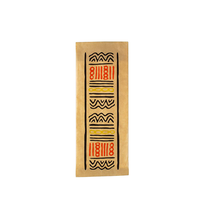 Envelopes de Talheres com Guardanapo "Tribal" (125 Uds) Envelopes de Talheres com Guardanapo "Tribal" (125 Uds)