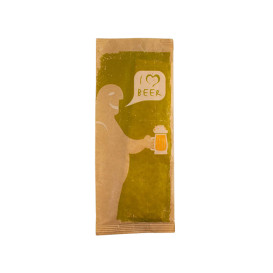 Envelopes de Talheres com Guardanapo "I Love Beer" (125 Uds)