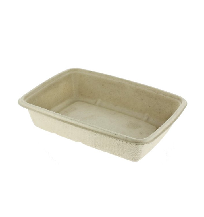 Embalagem Cana-de-açúcar PLA 600ml 16x23x3cm (75 Uds) Embalagem Cana-de-açúcar PLA 600ml 16x23x3cm (75 Uds)