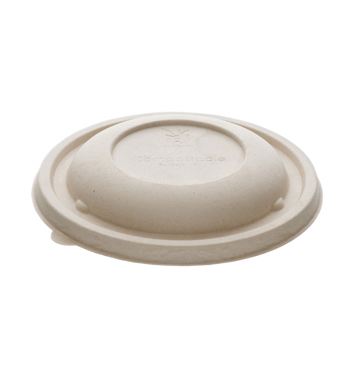 Tampa de Cana-de-Açúcar para Tigela Ø21x2cm (75 Uds) Tampa de Cana-de-Açúcar para Tigela Ø21x2cm (75 Uds)