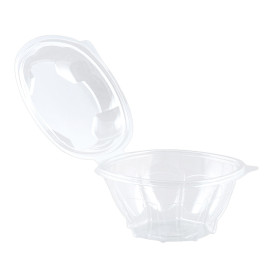 Tigela Redondo Tampa Bisagra PLA 750ml (300 Uds)