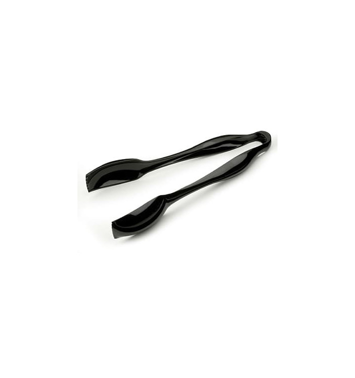 Pinça de Plastico para Salada 27 cm Preto Pinça de Plastico para Salada 27 cm Preto