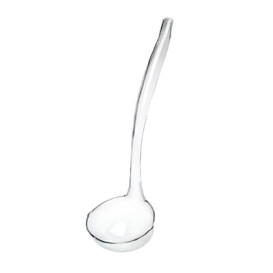 Colher de Plastico Trasparente 30 cm 