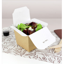 Embalagem Fechado TakeAway Wok Kraft 780ml (20 Uds)