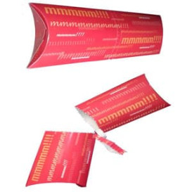 Embalagem para Sandes Abre Fácil Vermelho (500 Uds)