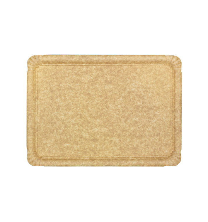 Bandeja de Cartão Kraft "Flower" 25x34cm 390g/m² (50 Uds) Bandeja de Cartão Kraft "Flower" 25x34cm 390g/m² (50 Uds)