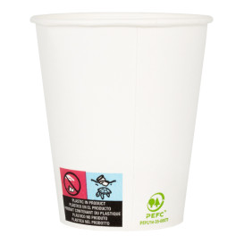 Copos de Cartão 6Oz/180 ml Branco Ø7,0cm (3.000 Uds)