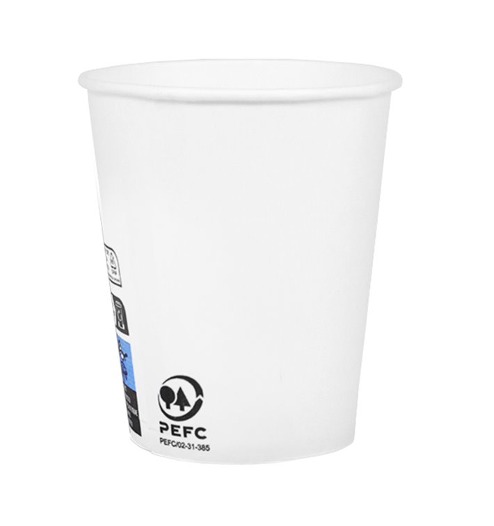 Copos de Cartão 6Oz/180 ml Branco Ø7,0cm (3.000 Uds) Copos de Cartão 6Oz/180 ml Branco Ø7,0cm (3.000 Uds)