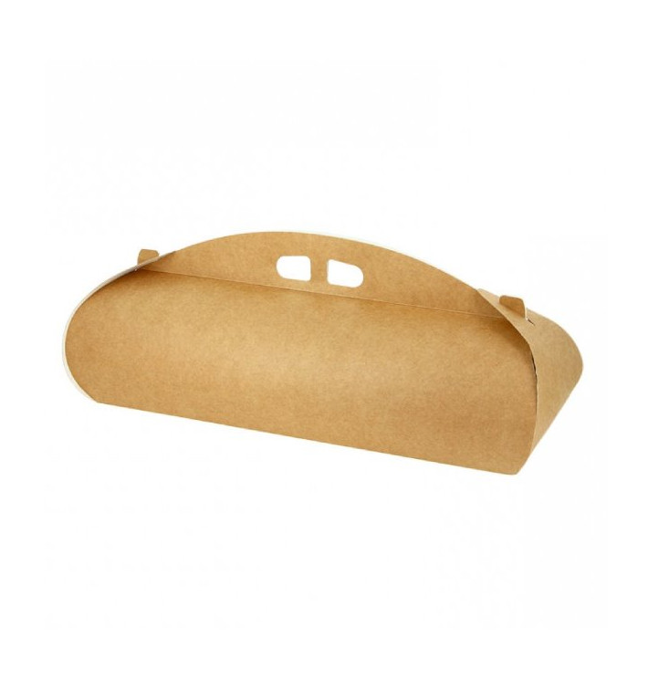 Embalagem de Bolos em Rolo Kraft 28x8x9cm (100 Uds) Embalagem de Bolos em Rolo Kraft 28x8x9cm (100 Uds)