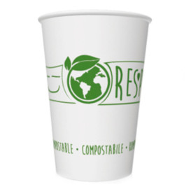 Copo de Cartão "Bio" 7Oz/220ml Branco (1000 Uds)