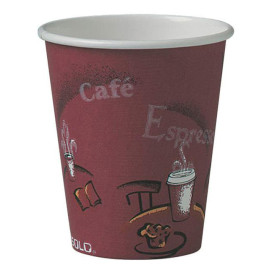 Copo de Cartão 8 Oz/240 ml "Bistro" Ø8,0cm (1000 Uds)
