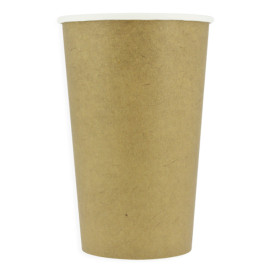 Copo de Cartão ECO 16 Oz/480ml Kraft Ø9cm (1.000 Uds)