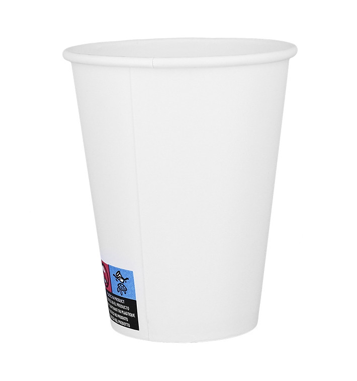 Copo de Cartão ECO 14 Oz/420ml Branco Ø9cm (1.000 Uds) Copo de Cartão ECO 14 Oz/420ml Branco Ø9cm (1.000 Uds)