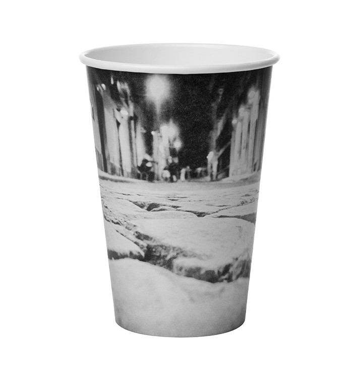 Copo de Cartão 16Oz/500ml "Parisian" Ø8,9cm (50 Uds) Copo de Cartão 16Oz/500ml "Parisian" Ø8,9cm (50 Uds)
