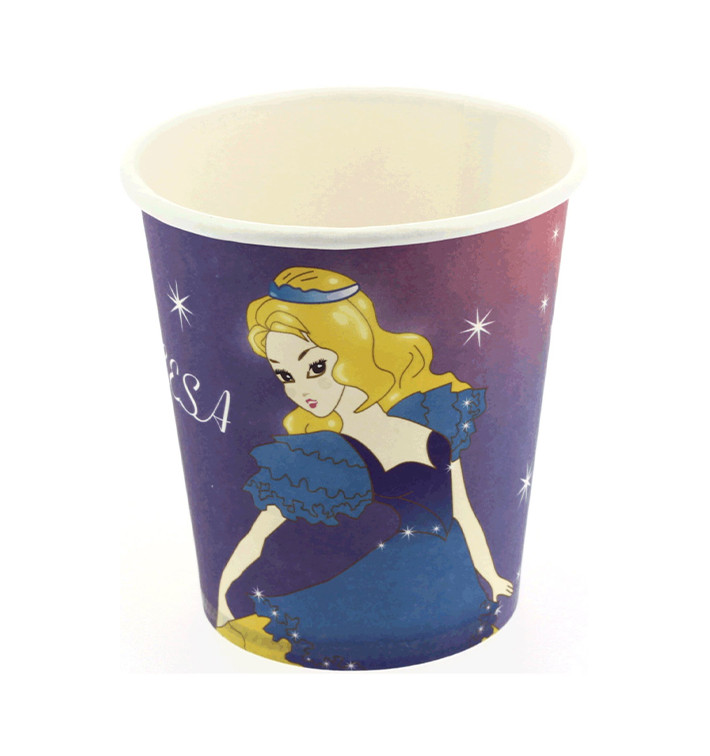 Copo Cartão Desenho Princesa 200 ml (25 Unidades) Copo Cartão Desenho Princesa 200 ml (25 Unidades)