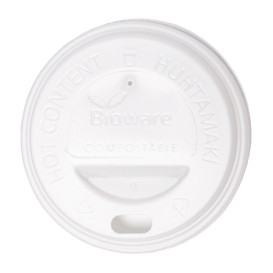 Tampa em PLA para Copo 6Oz/8Oz Ø7,0cm (1000 Uds)