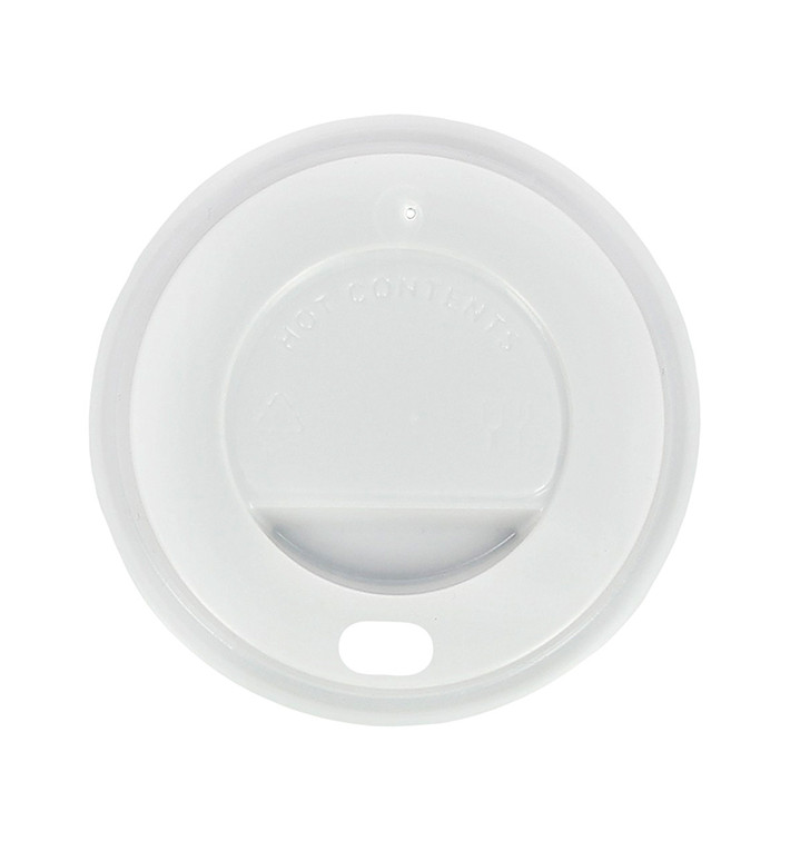 Tampa Perfurada Plástico PS Branco Ø8,0cm (1000 Uds) Tampa Perfurada Plástico PS Branco Ø8,0cm (1000 Uds)