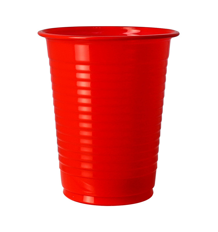 Copo Amido Milho PLA Vermelho 200ml (50 Uds) Copo Amido Milho PLA Vermelho 200ml (50 Uds)