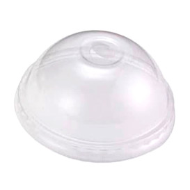 Tampa Cupula Fechada PET Copo Transp. Ø7,8cm (1250 Uds)