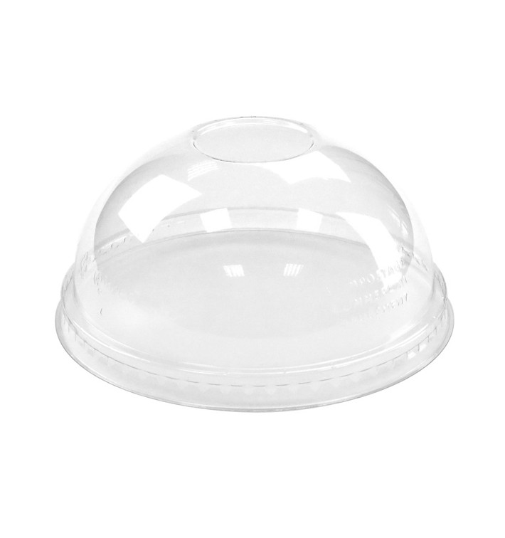 Tampa Cupula Fechada PLA Copo 265,355,590 ml (1.000 Uds) Tampa Cupula Fechada PLA Copo 265,355,590 ml (1.000 Uds)
