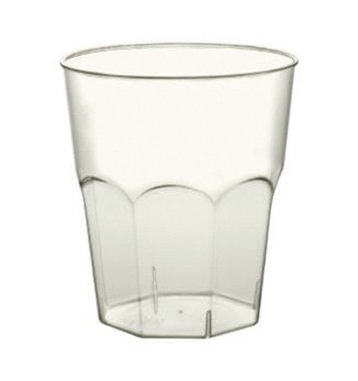 Copo PLA Duro Biodegradável Transparente 200ml (50 Uds) Copo PLA Duro Biodegradável Transparente 200ml (50 Uds)
