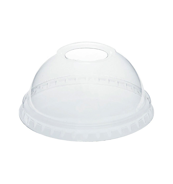Tampa Cúpula Perfurada PLA Transp. Ø9,5cm (2000 Uds) Tampa Cúpula Perfurada PLA Transp. Ø9,5cm (2000 Uds)