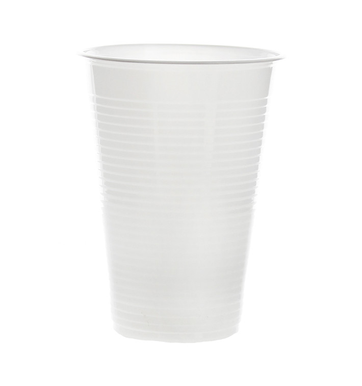 Copo de Plástico PP Branco 220ml (100 Unidades) Copo de Plástico PP Branco 220ml (100 Unidades)