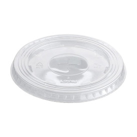 Tampa Cruz PET Transparent  Ø9,4cm (1000 Uds)