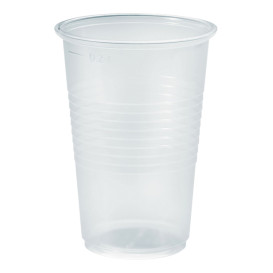 Copo de Plastico PP Transparente 230ml Ø7,0cm (100 Unidades)