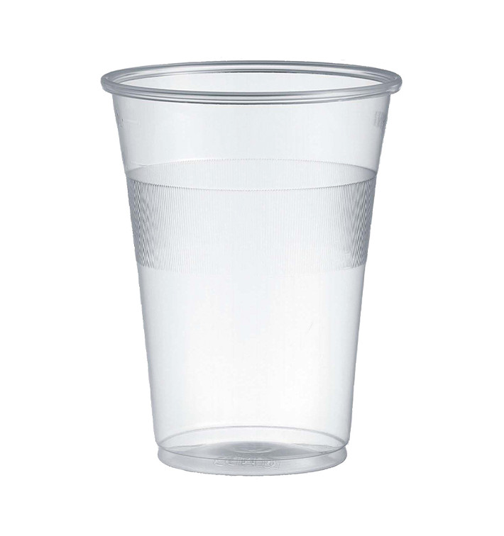 Copo de Plastico PP Transparente 300ml Ø7,7cm (50 Unidades)