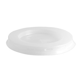 Tampa de Plastico PS para Copo 300ml Ø7,7cm (100 Unidades)