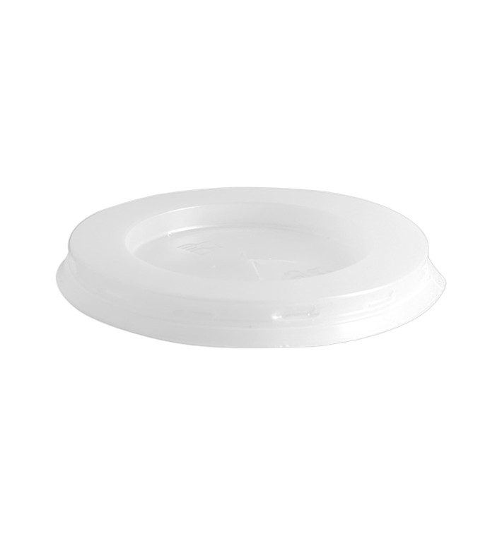 Tampa de Plastico PS para Copo 300ml Ø7,7cm (100 Unidades)