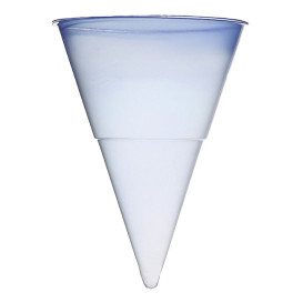 Cone de Plástico PP Azul 115 ml (200 Unidades)