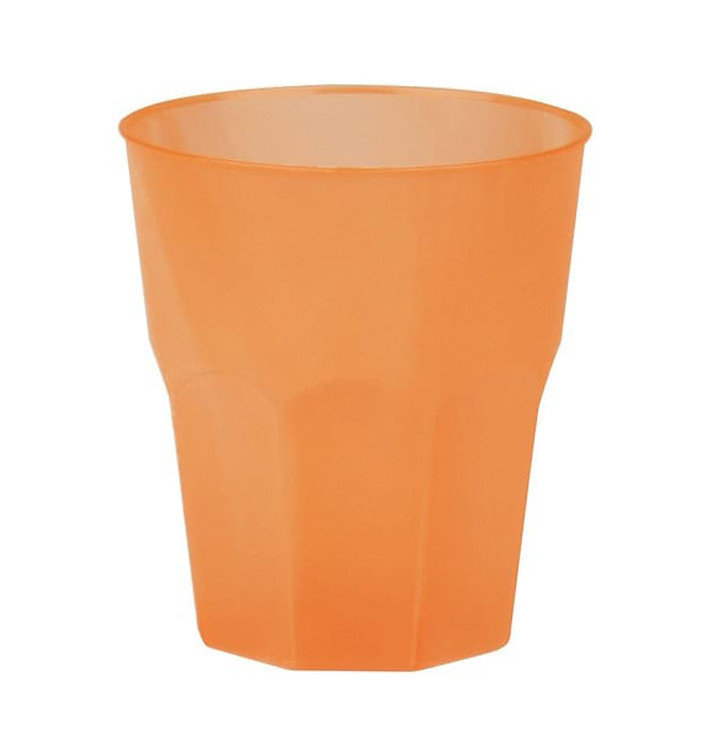 Copo Plastico "Frost" Laranja PP 270ml (20 Uds) Copo Plastico "Frost" Laranja PP 270ml (20 Uds)