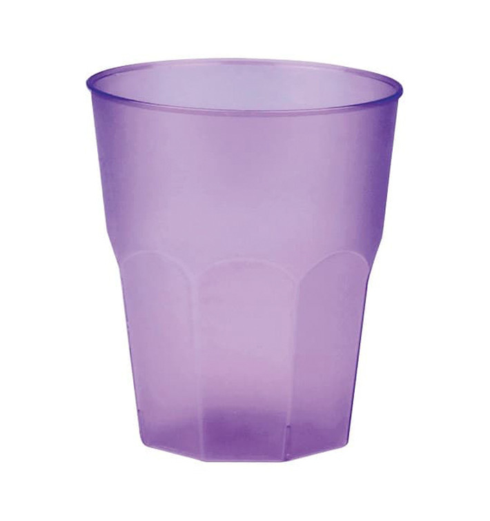 Copo Plastico "Frost" Lilás PP 270ml (20 Uds) Copo Plastico "Frost" Lilás PP 270ml (20 Uds)