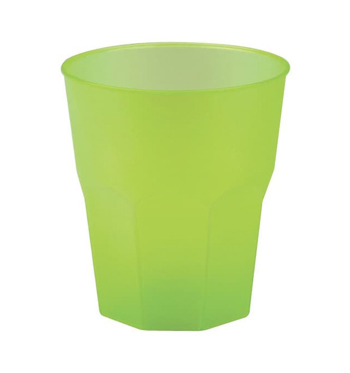 Copo Plastico "Frost" Verde Limão PP 270ml (20 Uds) Copo Plastico "Frost" Verde Limão PP 270ml (20 Uds)