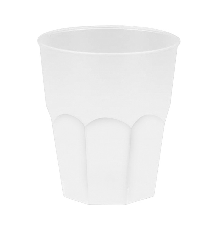 Copo Plastico "Frost" Branco PP 270ml (420 Uds) Copo Plastico "Frost" Branco PP 270ml (420 Uds)