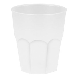 Copo Plastico "Frost"  Branco PP 270ml (20 Uds)