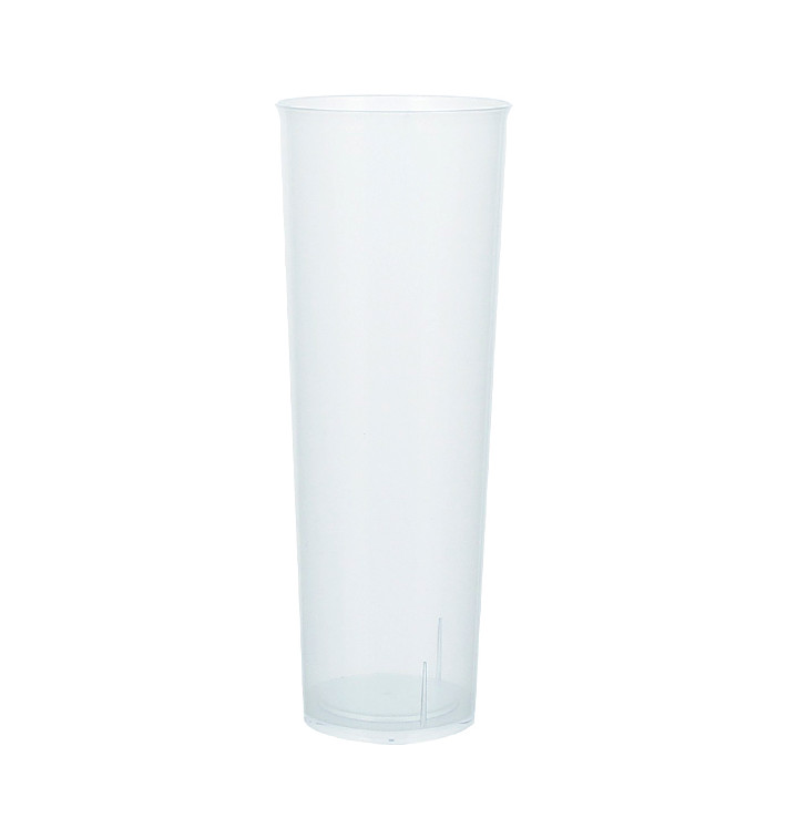 Copo de tubo em plástico