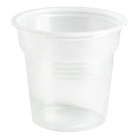 Copo de Plastico PS Transparente 80ml Ø5,7cm (2.400 Unidades)