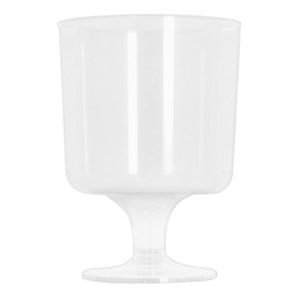 Copo Plastico Vinho com Pé PS 200ml 1P (10 Uds)