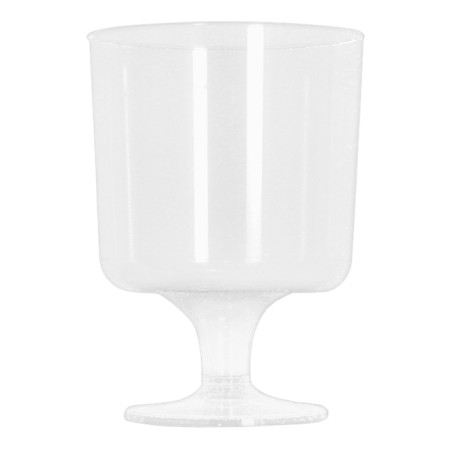 Copo Plastico Vinho com Pé PS 200ml 1P (400 Uds)
