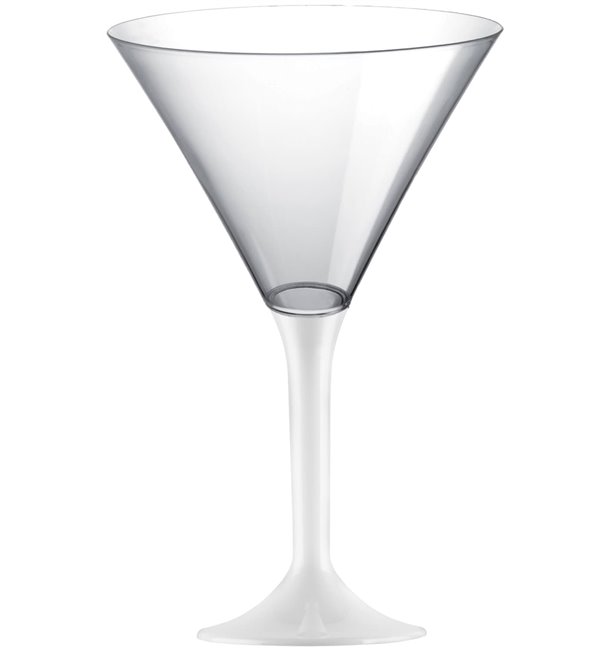 Copo PS Flute Cocktail Branco 185ml 2P (20 Uds)