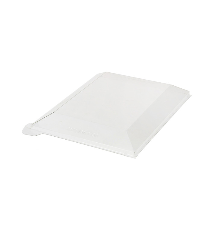 Tampa Plastico PET Transparente 13x13cm (100 Uds) Tampa Plastico PET Transparente 13x13cm (100 Uds)