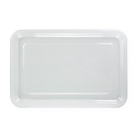 Bandeja Plastica RPET Transparente 46x30cm (10 Uds)