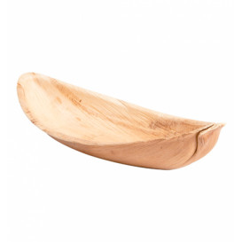 Barqueta de folha de palmeira 30x13x5,5cm (200 Uds)