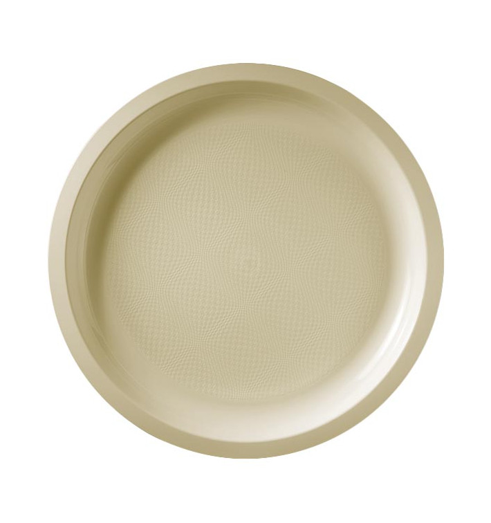 Prato de Plastico Creme Round PP Ø290mm (300 Uds) Prato de Plastico Creme Round PP Ø290mm (300 Uds)
