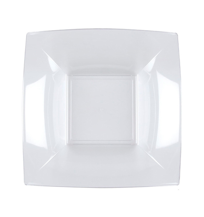 Prato Plastico Fundo Transp. Nice PS 180mm (25 Uds) Prato Plastico Fundo Transp. Nice PS 180mm (25 Uds)