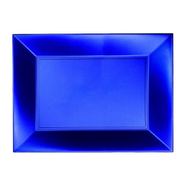 Bandeja de Plastico Azul Nice Pearl PP 280x190mm (240 Uds)